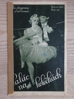 PALÁC NA KOLEČKÁCH, K. LUBIENSKA, BIO PROGRAM Č. 107, 1933