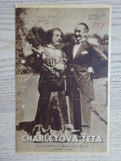 CHARLEYOVA TETA, P. KEMP, BIO PROGRAM Č. 173, 1934