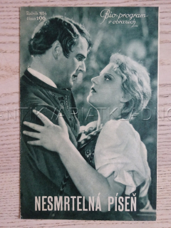 NESMRTELNÁ PÍSEŇ, P. RICHTER, BIO PROGRAM Č. 196, 1934