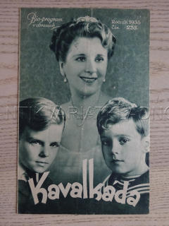 KAVALKÁDA, D. WYNYARD, BIO PROGRAM Č. 235, 1935