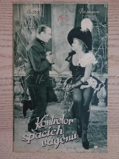 KONTROLOR SPACÍCH VAGONŮ, J. ALEXANDER, BIO PROGRAM Č. 268, 1935