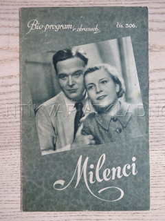 MILENCI, G. FRÖHLICH, BIO PROGRAM Č. 306, 1935