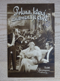 PRKNA, KTERÁ ZNAMENAJÍ SVĚT, S. SZAKALL, BIO PROGRAM Č. 316, 1935