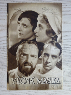 VĚČNÁ MASKA, P. PETERSEN, BIO PROGRAM Č. 321, 1935