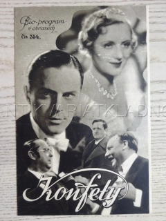 KONFETY, H. MOSER, BIO PROGRAM Č. 354, 1936