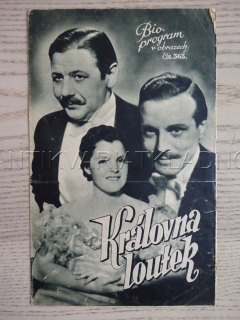 KRÁLOVNA LOUTEK, A. SANDROCK, BIO PROGRAM Č. 363, 1936