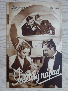 POŠETILÝ NÁPAD, P. HORBIGER, BIO PROGRAM Č. 384, 1936