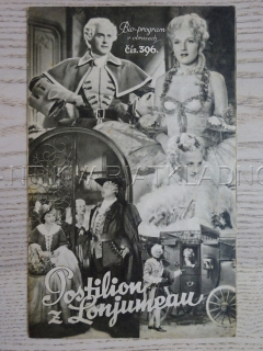 POSTILION Z LONJUMEAU, A. NEUGERBAUER, BIO PROGRAM Č. 396, 1936