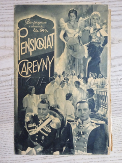PENSIONÁT CAREVNY, M. CEBOTARI, BIO PROGRAM Č. 399, 1936