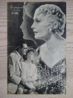 BÍLÁ PANÍ MAHARADŽI, V. PŘÍHODA, BIO PROGRAM Č. 409, 1936