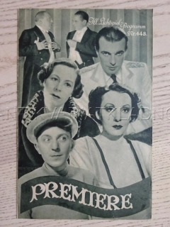 PREMIÉRA, Z. LEANDER, BIO PROGRAM Č. 448, 1936