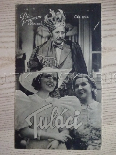 TULÁCI, P. HORBIGER, BIO PROGRAM Č. 522, 1937