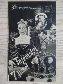 TAJEMSTVÍ 7 PEREL, J. DELUBAC, BIO PROGRAM Č. 559, 1938