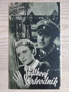 SŇATKOVÝ PODVODNÍK, E. WINTERSTEIN, BIO PROGRAM Č. 570, 1938