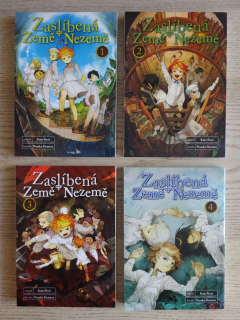 ZASLÍBENÁ ZEMĚ NEZEMĚ 1-4, MANGA KOMIKS, **an