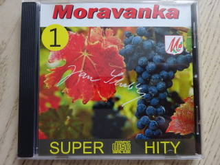 MORAVANKA, SUPER HITY, CD HUDBA