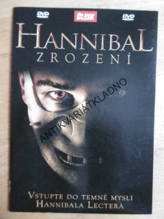 HANNIBAL ZROZENÍ, DVD FILM