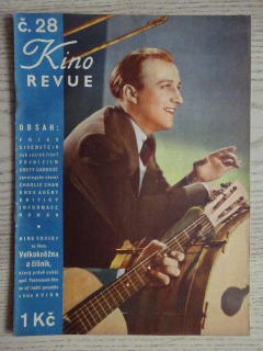 KINOREVUE, Č. 28, 1936, BING CROSBY