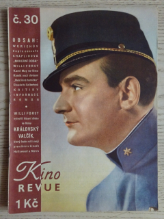 KINOREVUE, Č. 30, 1936, WILLI FORST