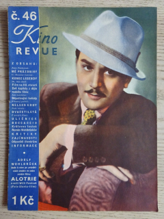 KINOREVUE, Č. 46, 1936, ADOLF WOLFBRÜCK