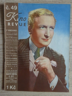 KINOREVUE, Č. 49, 1936, HANS ALBERS