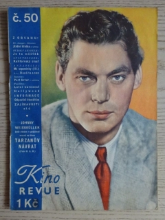 KINOREVUE, Č. 50, 1936, JOHNNY WEISSMÜLLER