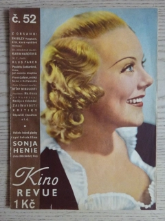 KINOREVUE, Č. 51, 1936, SONJA HENIE