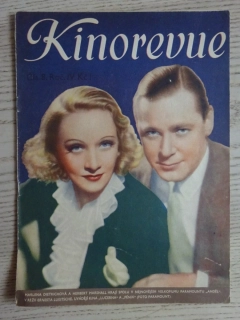 KINOREVUE, Č. 8, 1937, MARLENA DIETRICH, HERBERT MARSHALL