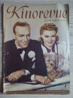 KINOREVUE, Č. 10, 1937, GINGER ROGERS, FRED ASTAIRE