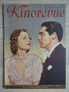 KINOREVUE, Č. 12, 1938, IRENA DUNNE, GARY GRANT