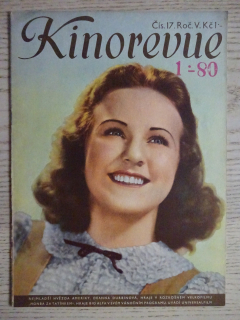 KINOREVUE, Č. 17, 1938, DEANNA DURBIN