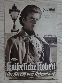 NAPOLEON II, L'AIGLON, J. MARAIS, NĚMECKY, BIO PROGRAM