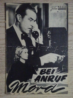 VRAŽDA NA OBJEDNÁVKU, A. HITCHCOCK, G. KELLY, NĚMECKY, BIO PROGRAM