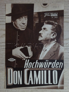 DON CAMILLO MONSIŇOR... ALE NE MOC, FERNANDEL, NĚMECKY, BIO PROGRAM