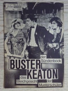 BUSTER KEATON, NĚMECKY, BIO PROGRAM