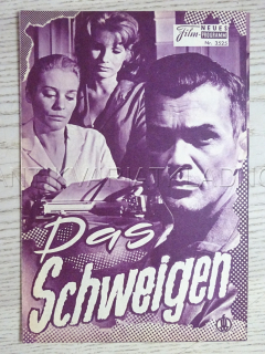 MLČENÍ, I. BERGMAN, NĚMECKY, BIO PROGRAM
