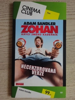 ZOHAN, KRYCÍ JMÉNO KADEŘNÍK, DVD FILM