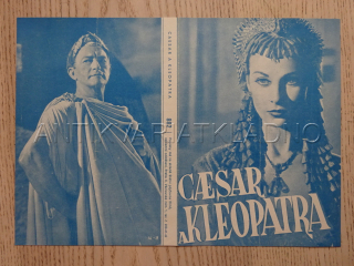CAESAR A KLEOPATRA, C. RAINS, BIO PROGRAM Č. 882