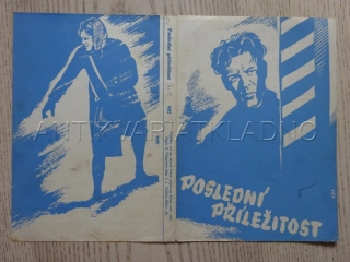 POSLEDNÍ PŘÍLEŽITOSTI, E. G. MORRISON, BIO PROGRAM Č. 937