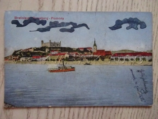BRATISLAVA, ŘEKA, HRAD, SLOVENSKO