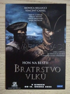 BRATRSTVO VLKŮ, SVĚT PODLE PROTA, TI DRUZÍ, OBOUSTRANNÝ FILMOVÝ LETÁK