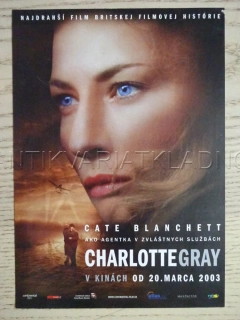 CHARLOTTE GRAY, C. BLANCHETT, FILMOVÝ LETÁK