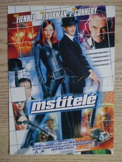 MSTITELÉ, O. THURMAN, S. CONNERY, FILMOVÝ LETÁK