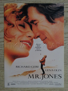 MR. JONES, R. GERE, L. OLIN, FILMOVÝ LETÁK