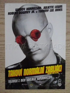 TAKOVÍ NORMÁLNÍ ZABIJÁCI, W. HARRELSON, FILMOVÝ LETÁK