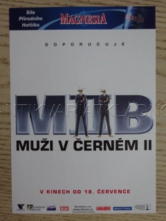 MUŽI V ČERNÉM II, FILMOVÝ LETÁK