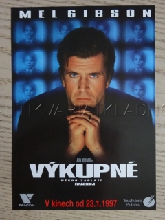 VÝKUPNÉ, M. GIBSON, FILMOVÝ LETÁK
