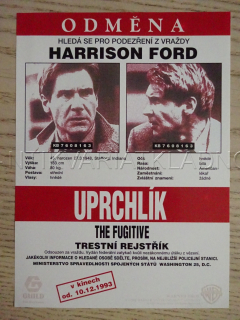 UPRCHLÍK, H. FORD, FILMOVÝ LETÁK