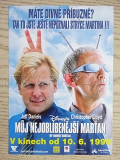 MŮJ NEJOBLÍBENĚJŠÍ MARŤAN, J. DANIELS, CH. LLOYD, FILMOVÝ LETÁK
