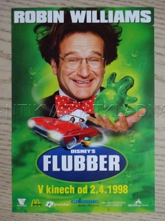 FLUBBER, R. WILLIAMS, FILMOVÝ LETÁK